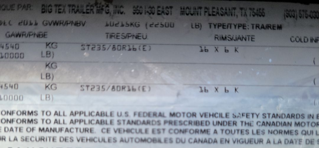 2012 BIG TEX 22GN 35 - Image 16